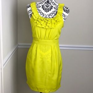 Forever 21 lime green dress